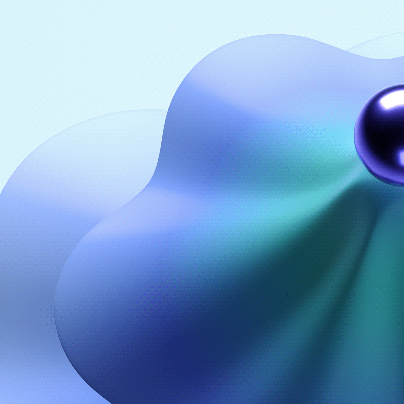 Rotating chandelier，royal blue，Appearance design，delicate，