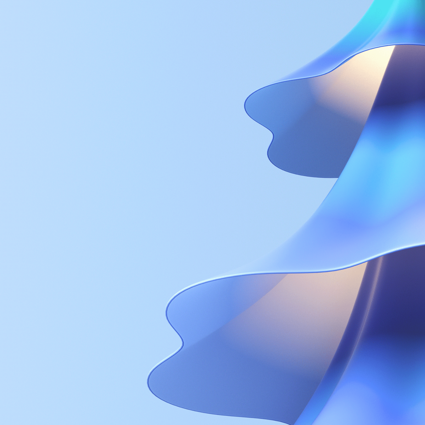 Rotating chandelier，royal blue，Appearance design，delicate，