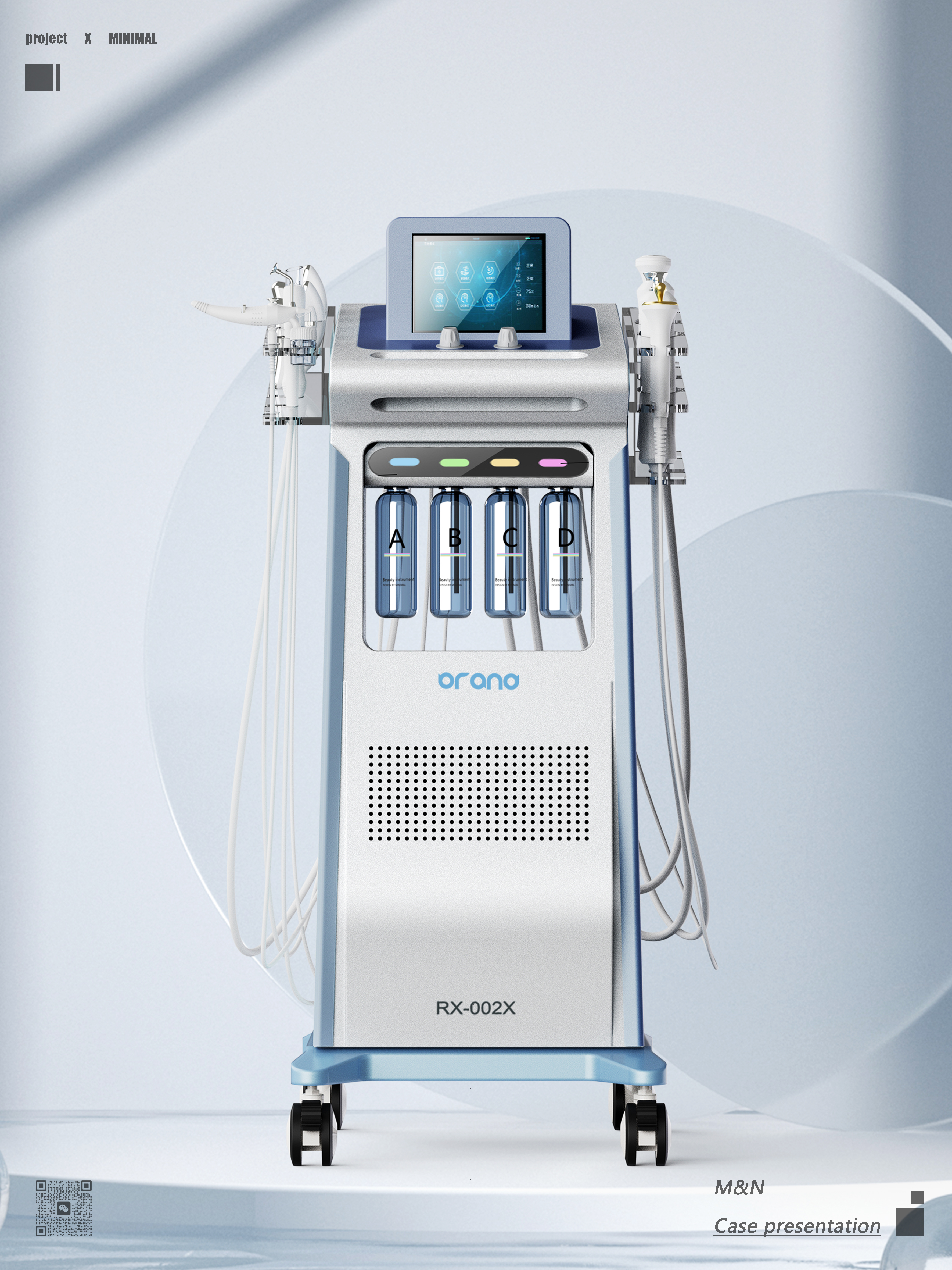 product design，hospital line instrument，Beauty instrument design，industrial design，