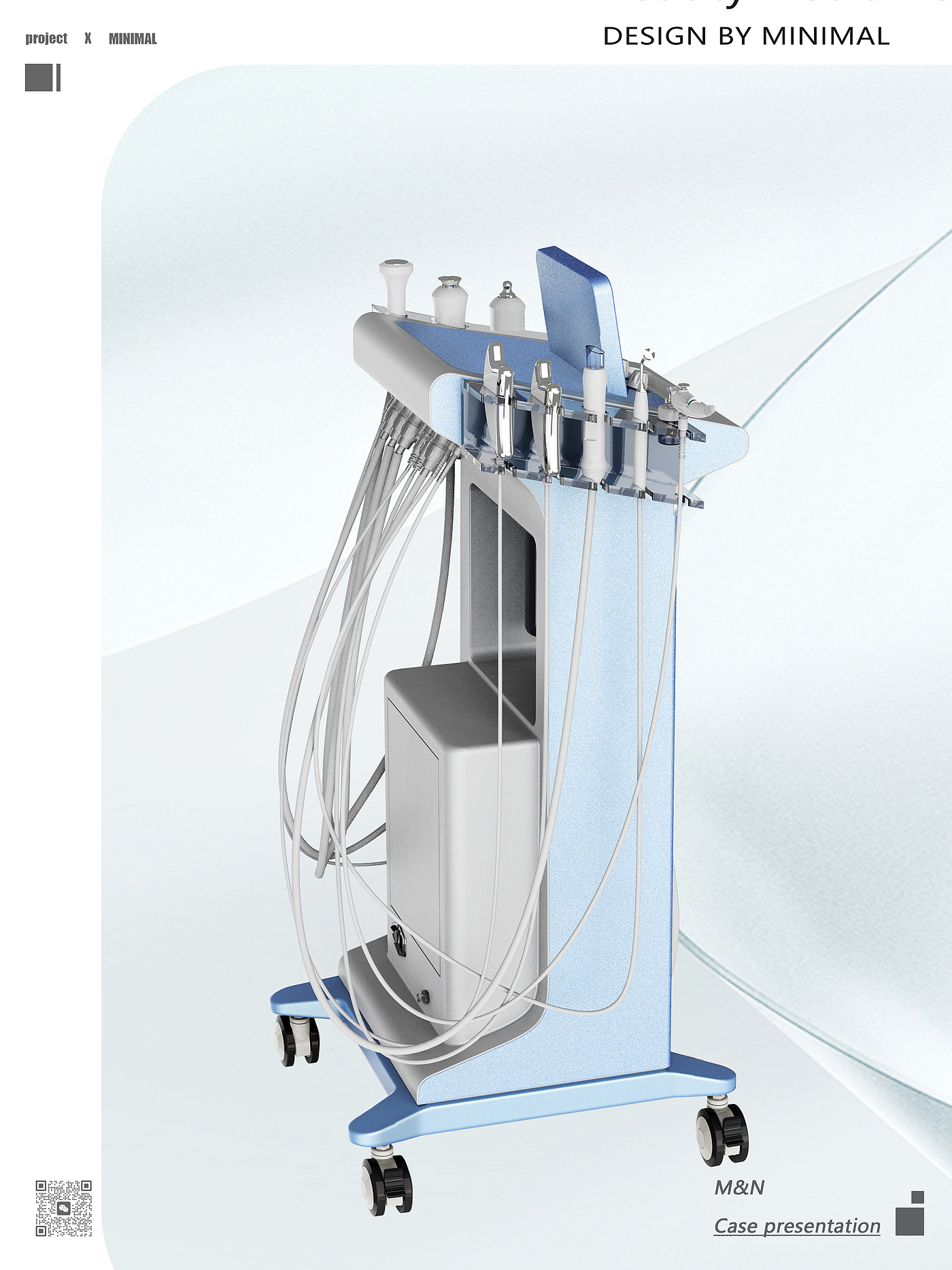 product design，hospital line instrument，Beauty instrument design，industrial design，