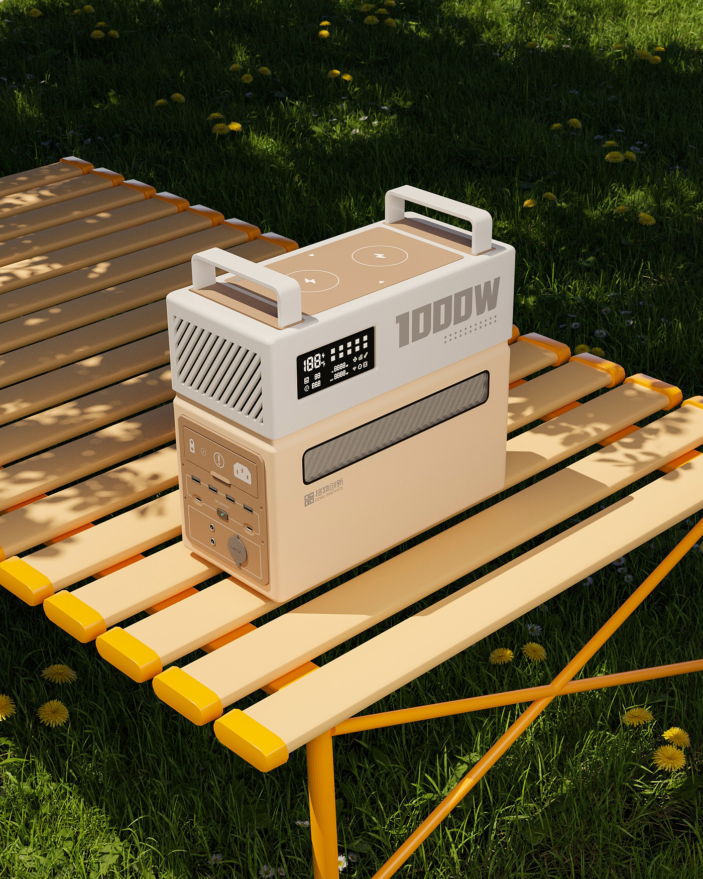 Outdoor power supply，Energy storage，3C products，Creative design，