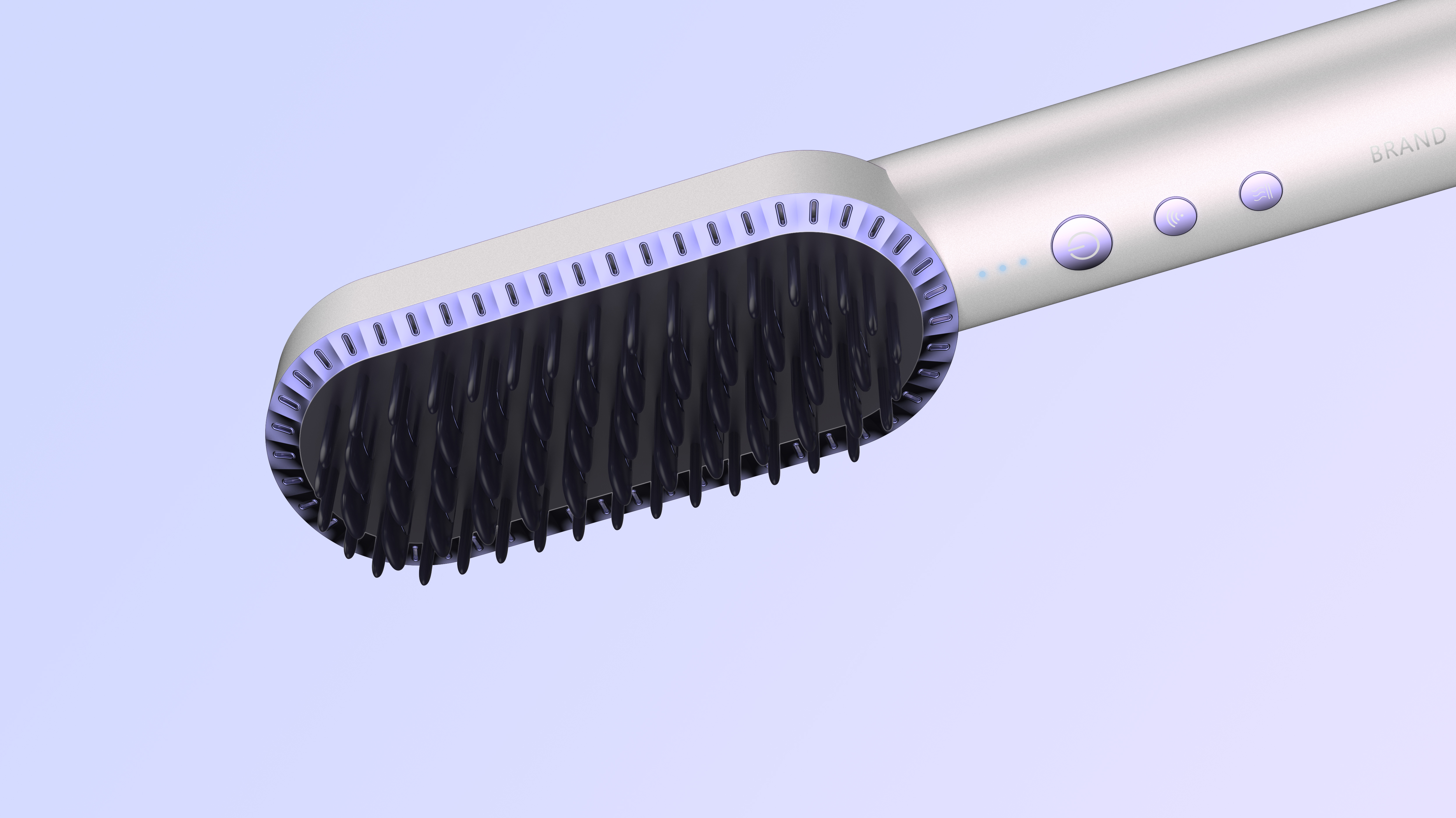 Straight hair comb，Essential Oil Straightening Hair Comb，Appearance design，