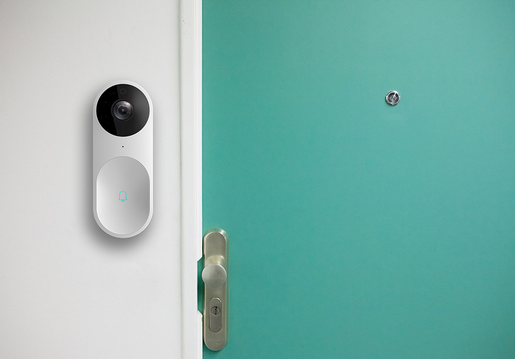 doorbell，Home monitoring，Guard against theft，WiFi connection，