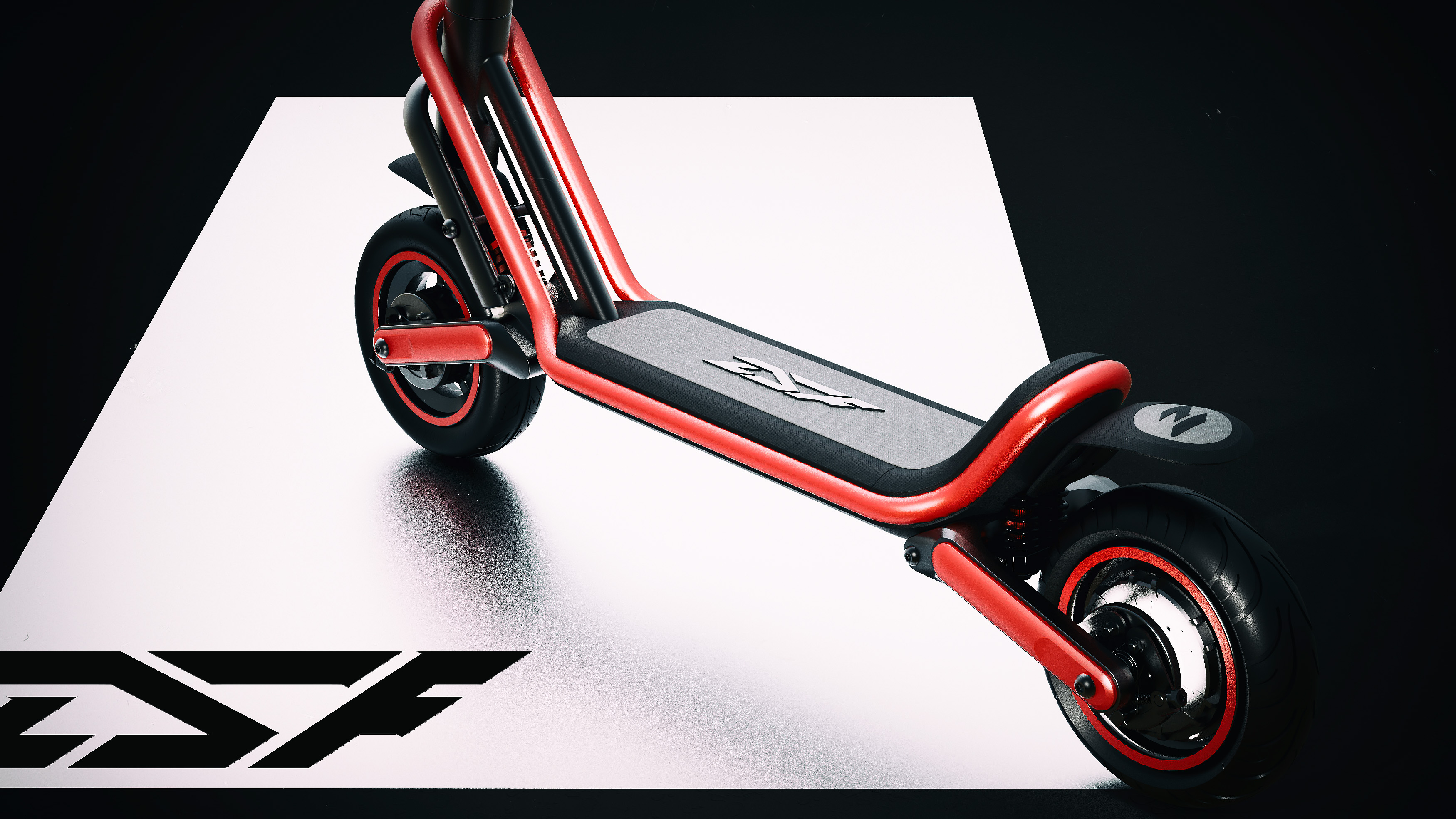 Appearance design，Structural design，conceptual design，Adult Scooter，