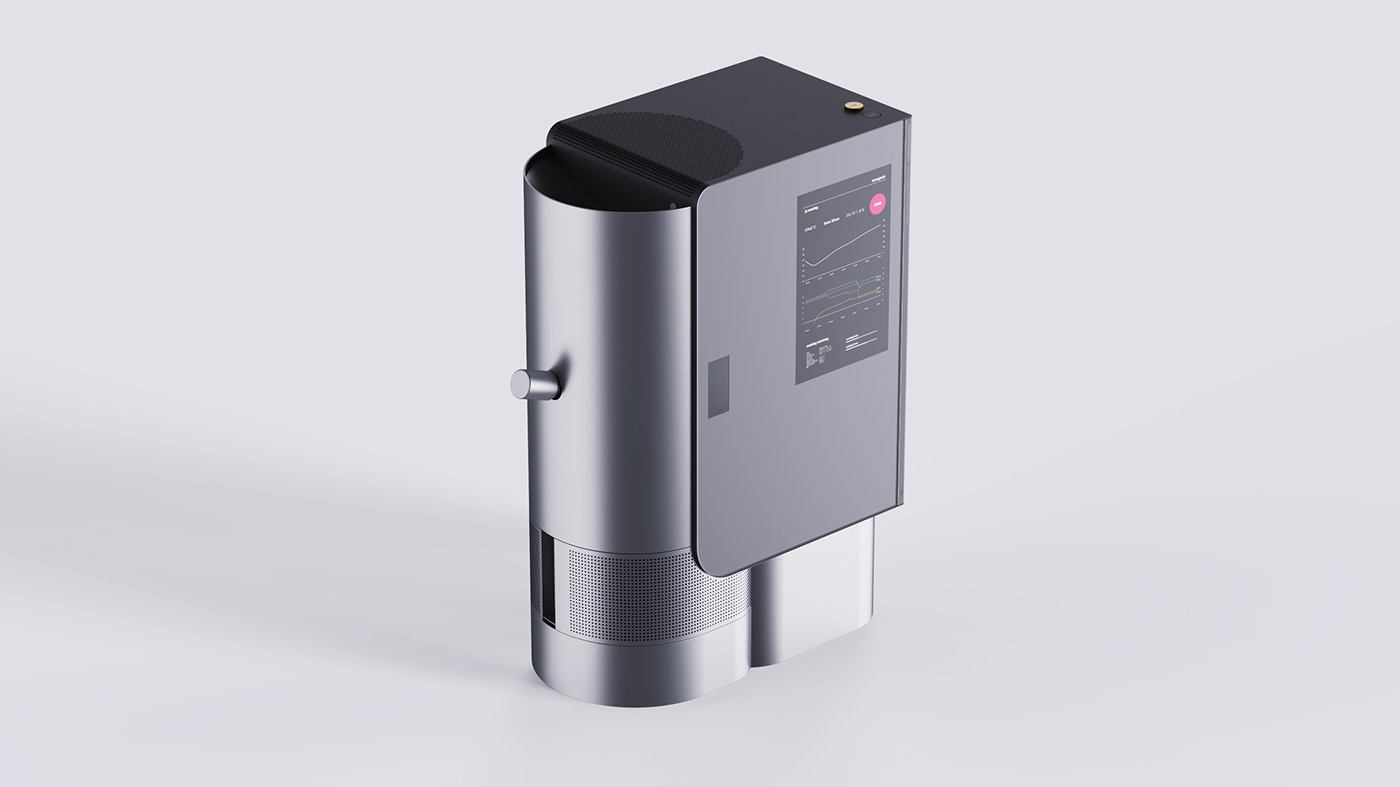 Baking machine，Coffee，Ratel，science and technology，product design，