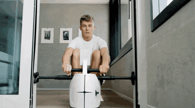 Rowing machine，family exercise，product design，Mini，