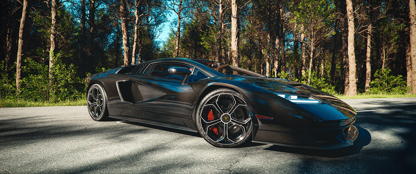 Lamborghini，vehicle，Sports car，Lamborghini，Countach，