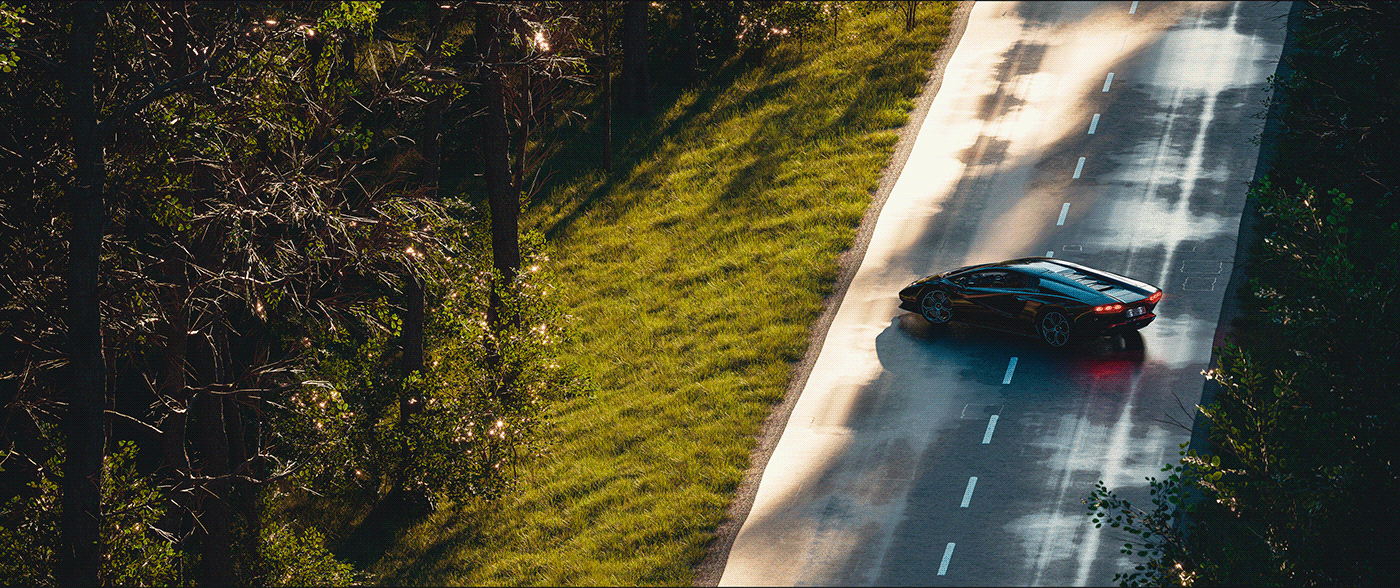 Lamborghini，vehicle，Sports car，Lamborghini，Countach，