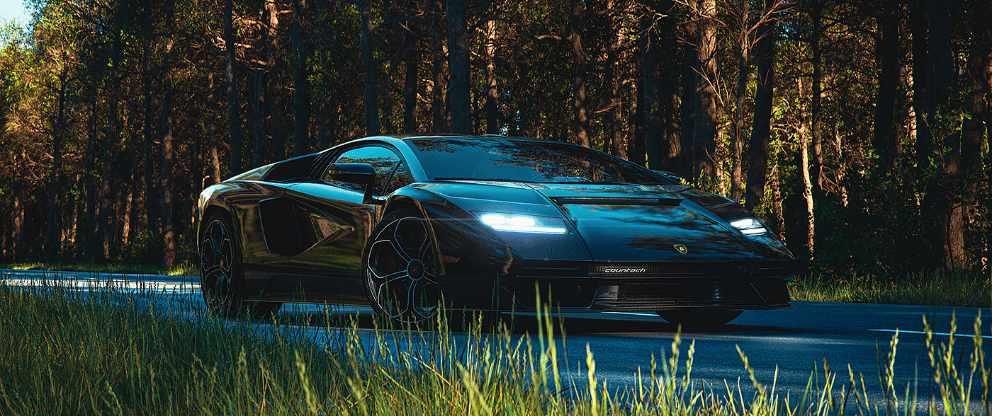 Lamborghini，vehicle，Sports car，Lamborghini，Countach，