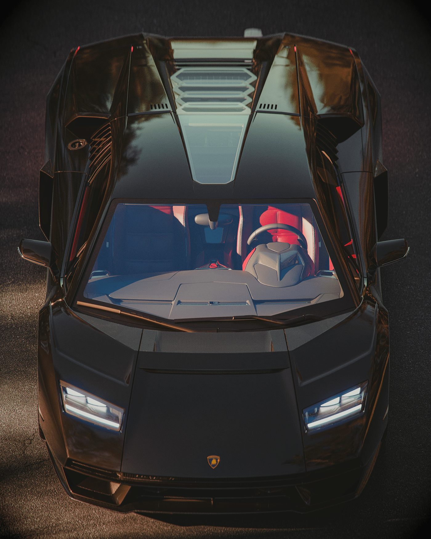 Lamborghini，vehicle，Sports car，Lamborghini，Countach，