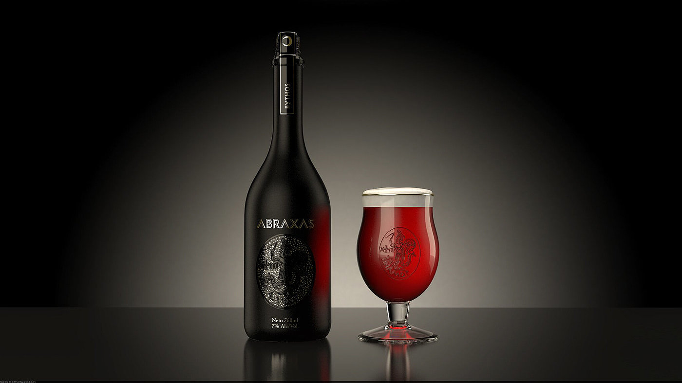 Abraxas beer，packing，Brand promotion，Beer，