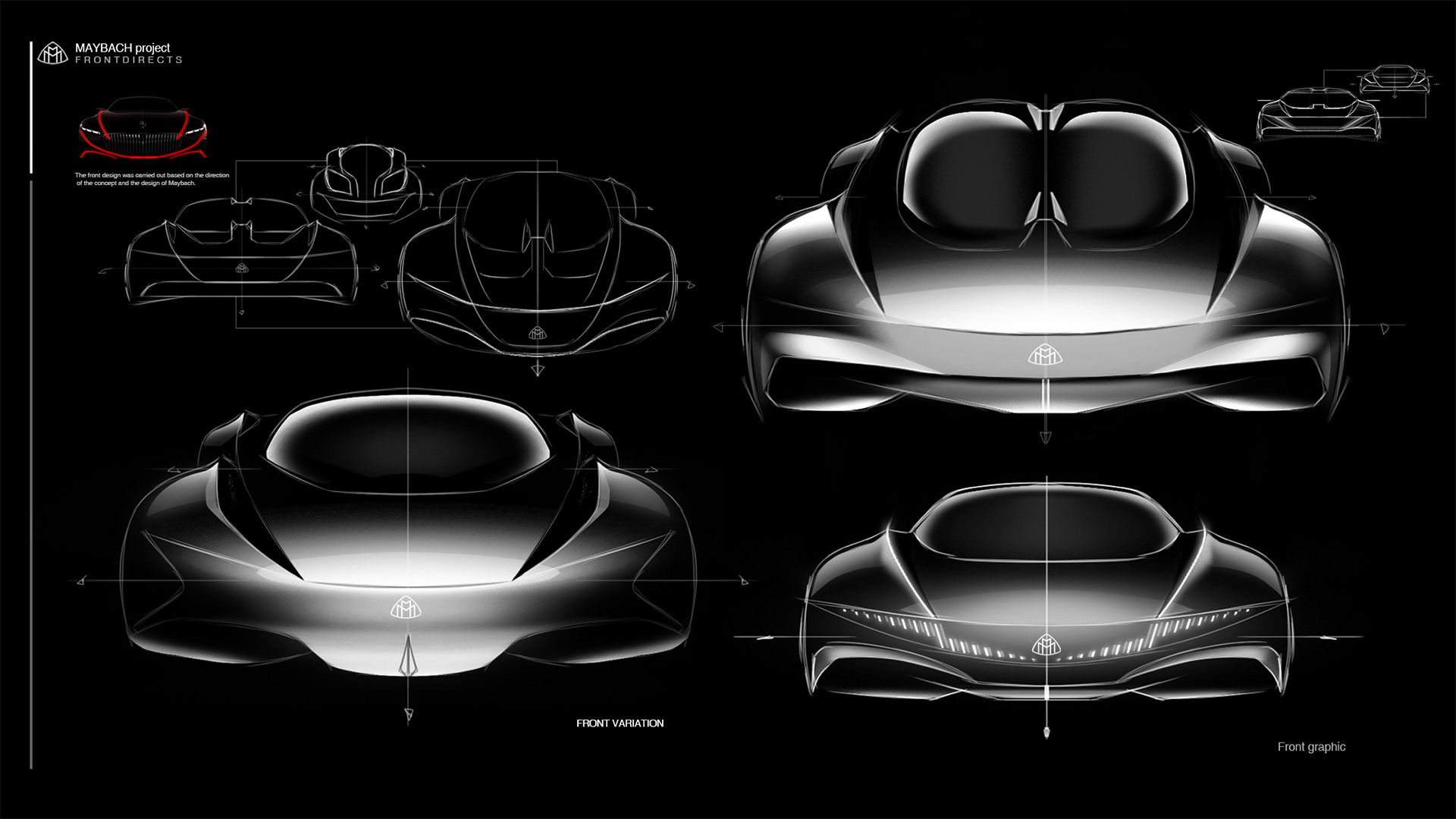 Maybach ，automobile，industrial design，Traffic design，