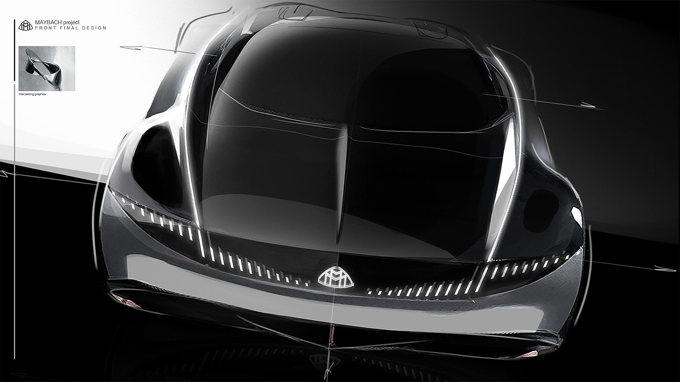 Maybach ，automobile，industrial design，Traffic design，