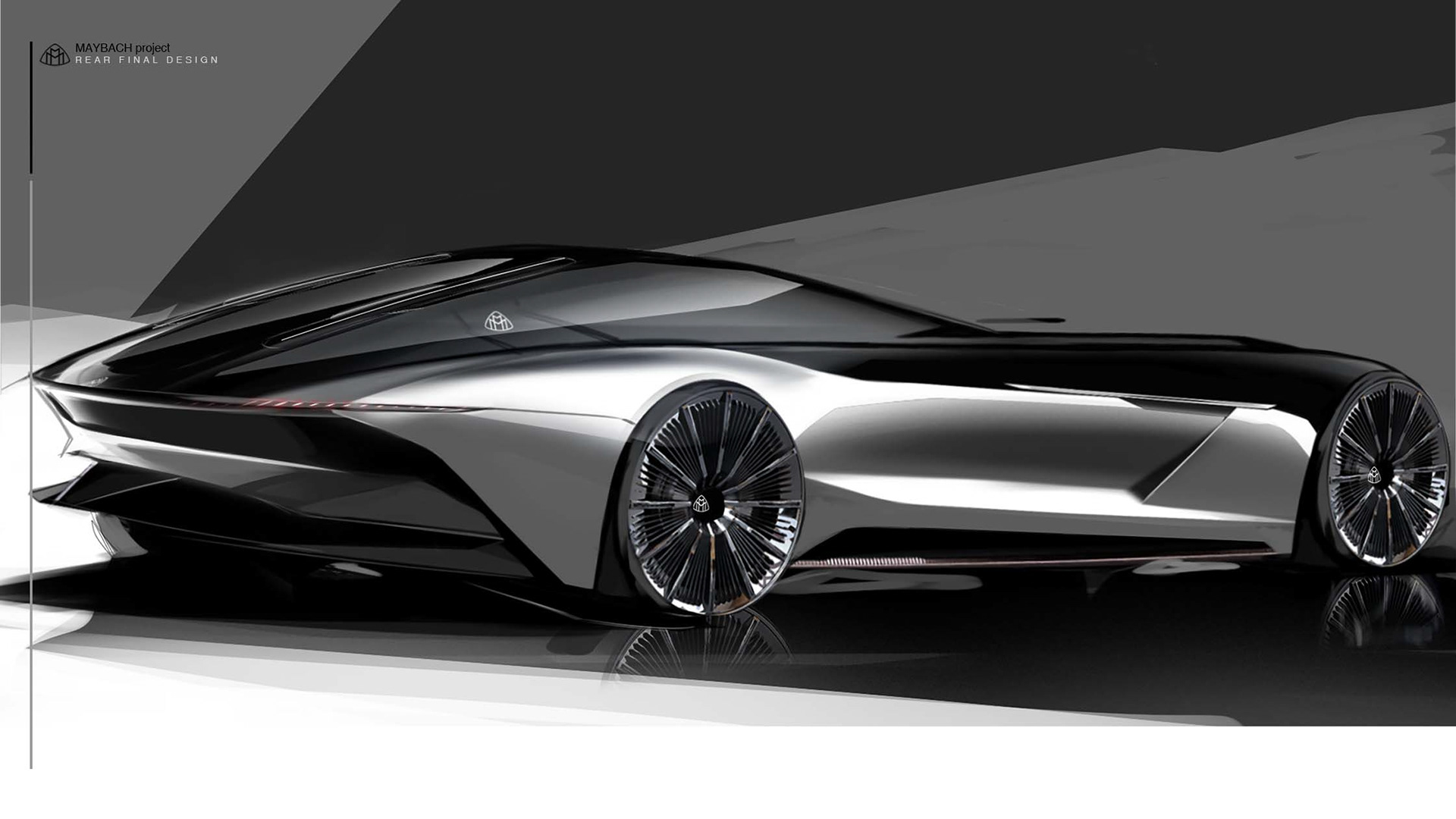 Maybach ，automobile，industrial design，Traffic design，