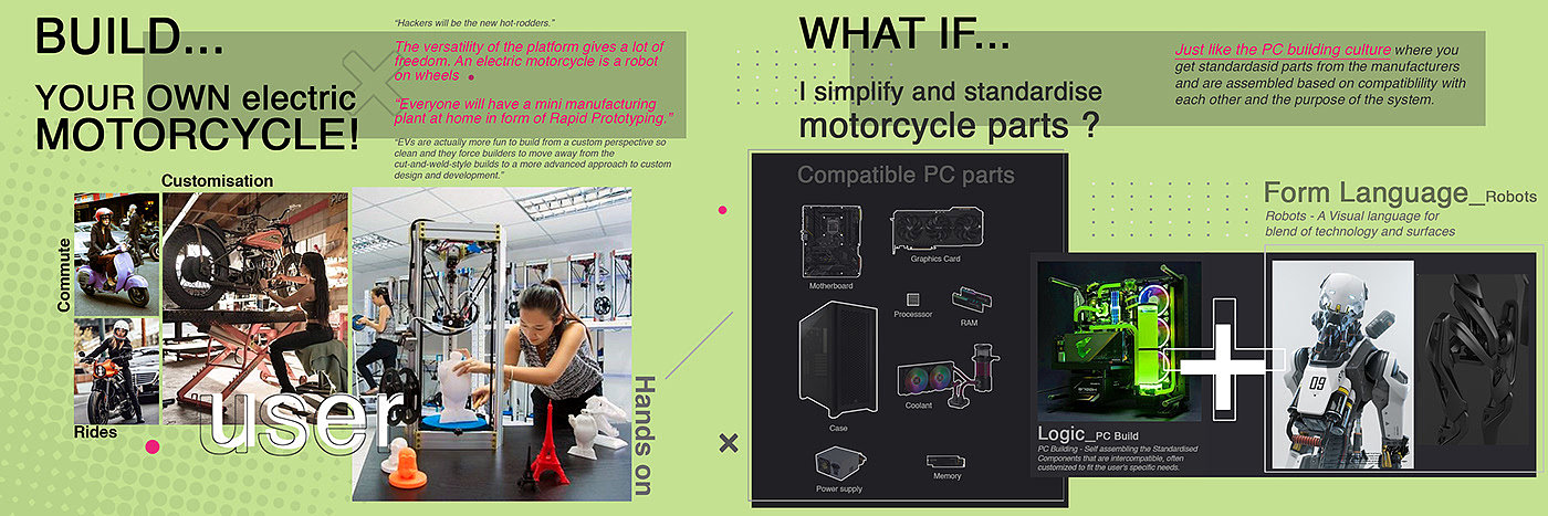 宝马，英伟达，Motorrad，概念设计，赛博朋克，摩托车，工业设计，