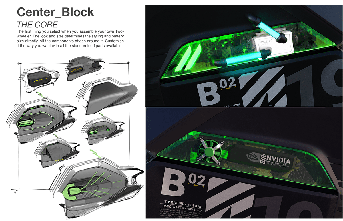 bmw，Yingweida，motorboat，conceptual design，Cyberpunk，motorcycle，industrial design，