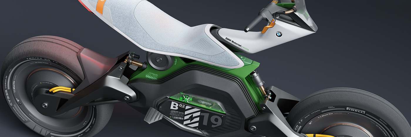 bmw，Yingweida，motorboat，conceptual design，Cyberpunk，motorcycle，industrial design，