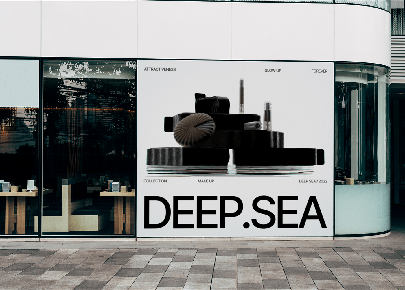 brand，Cosmetics，Brand identity，product design，DeepSea，
