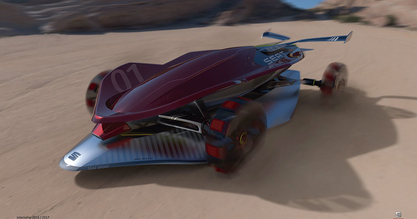 vehicle，Three uses，Hand drawn，modeling，