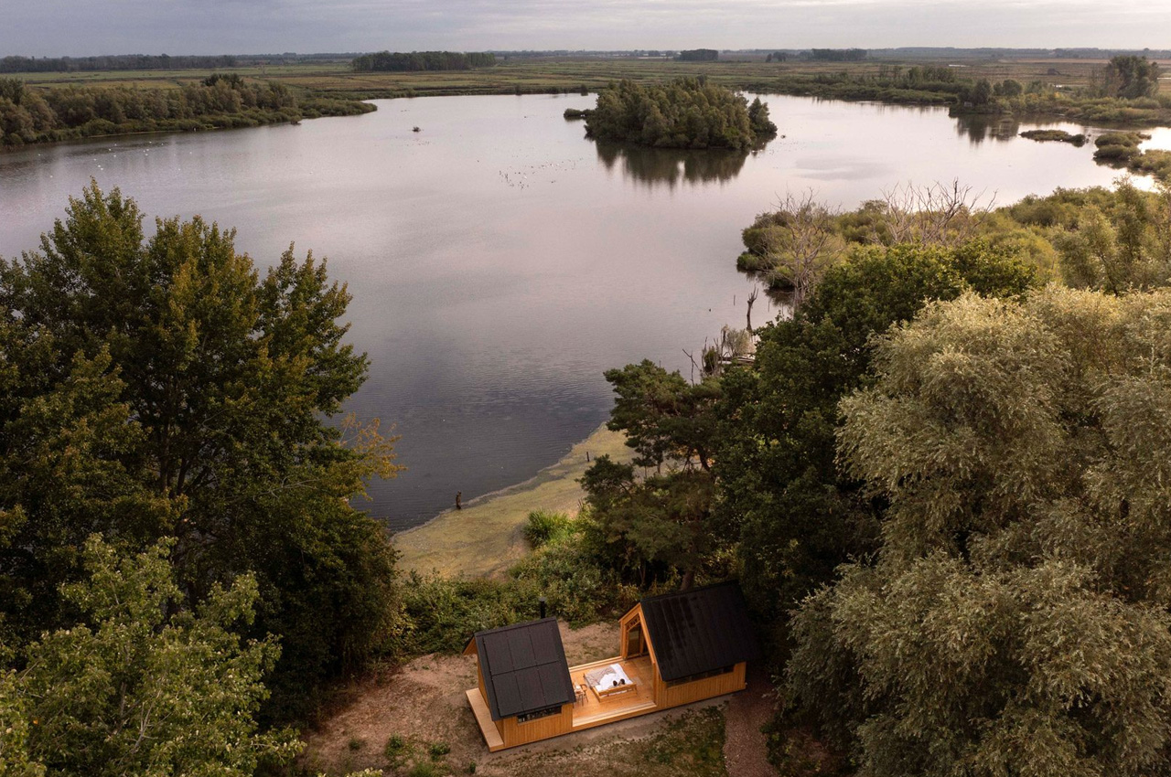 Anna Cottage，log cabin，CASPAR SCHOLS，building design，