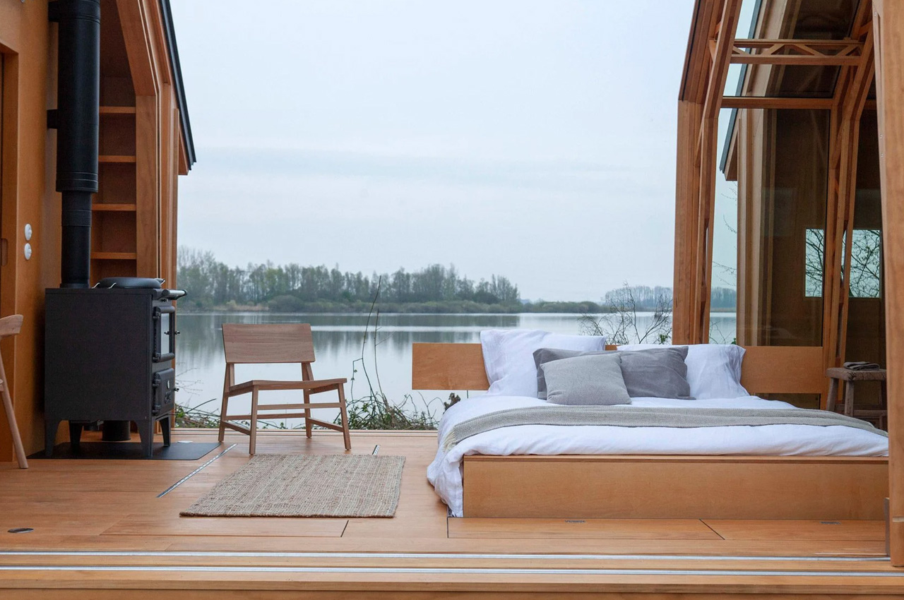 Anna Cottage，log cabin，CASPAR SCHOLS，building design，