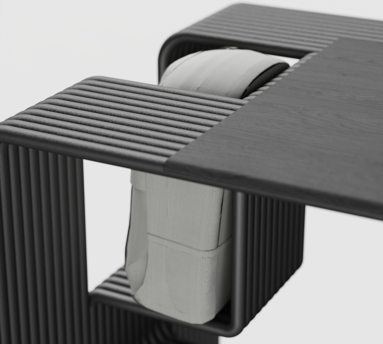 desk，conceptual design，The Conduit，Table，to work in an office，