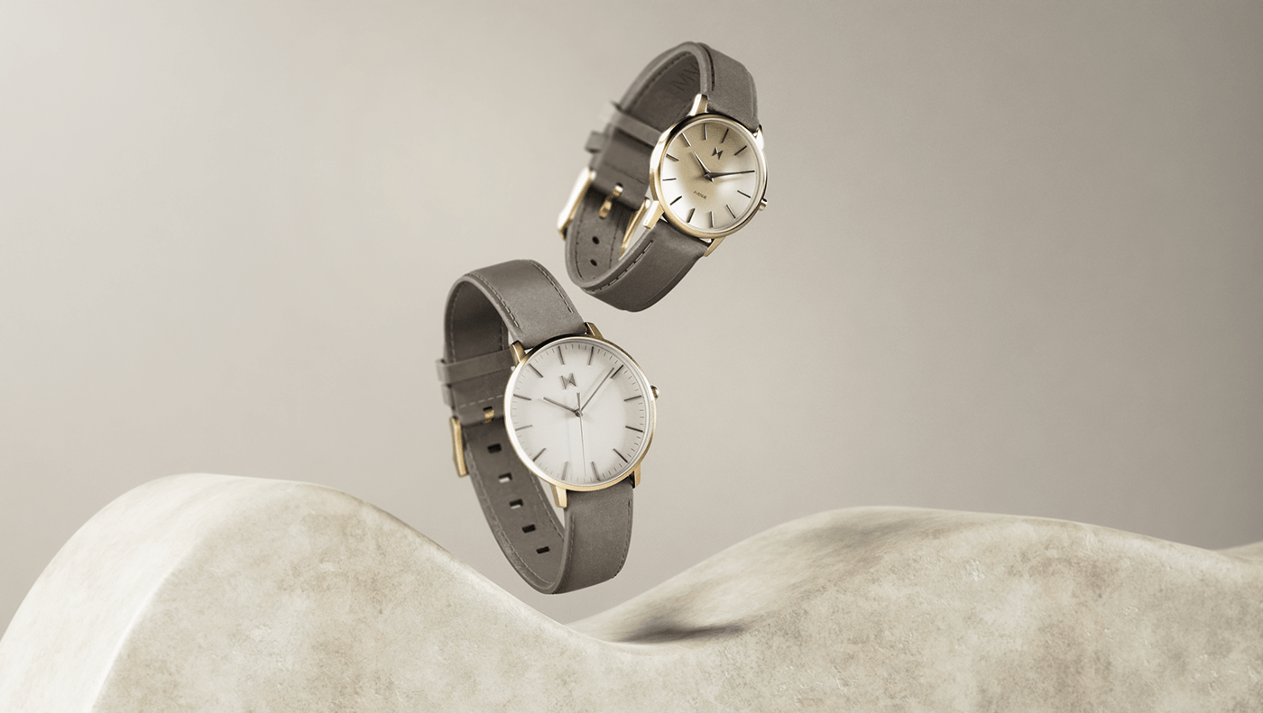 Computer image，3d，Wrist watch，clock，MVMT Cloud Break，broken cloud，