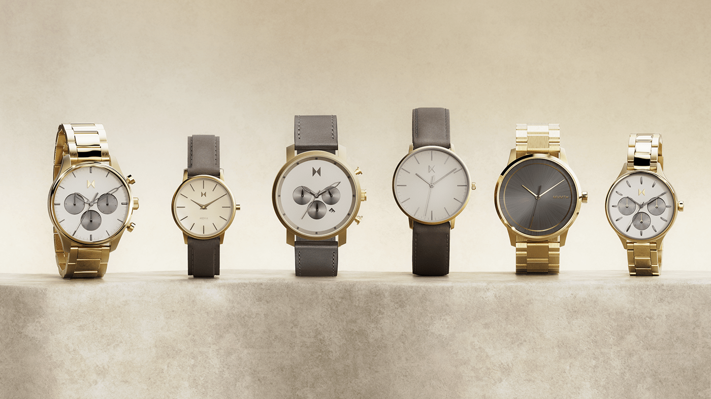 Computer image，3d，Wrist watch，clock，MVMT Cloud Break，broken cloud，