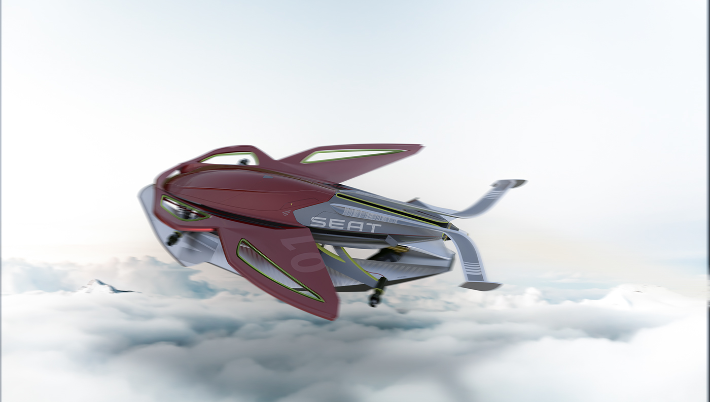 vehicle，Three uses，Hand drawn，modeling，