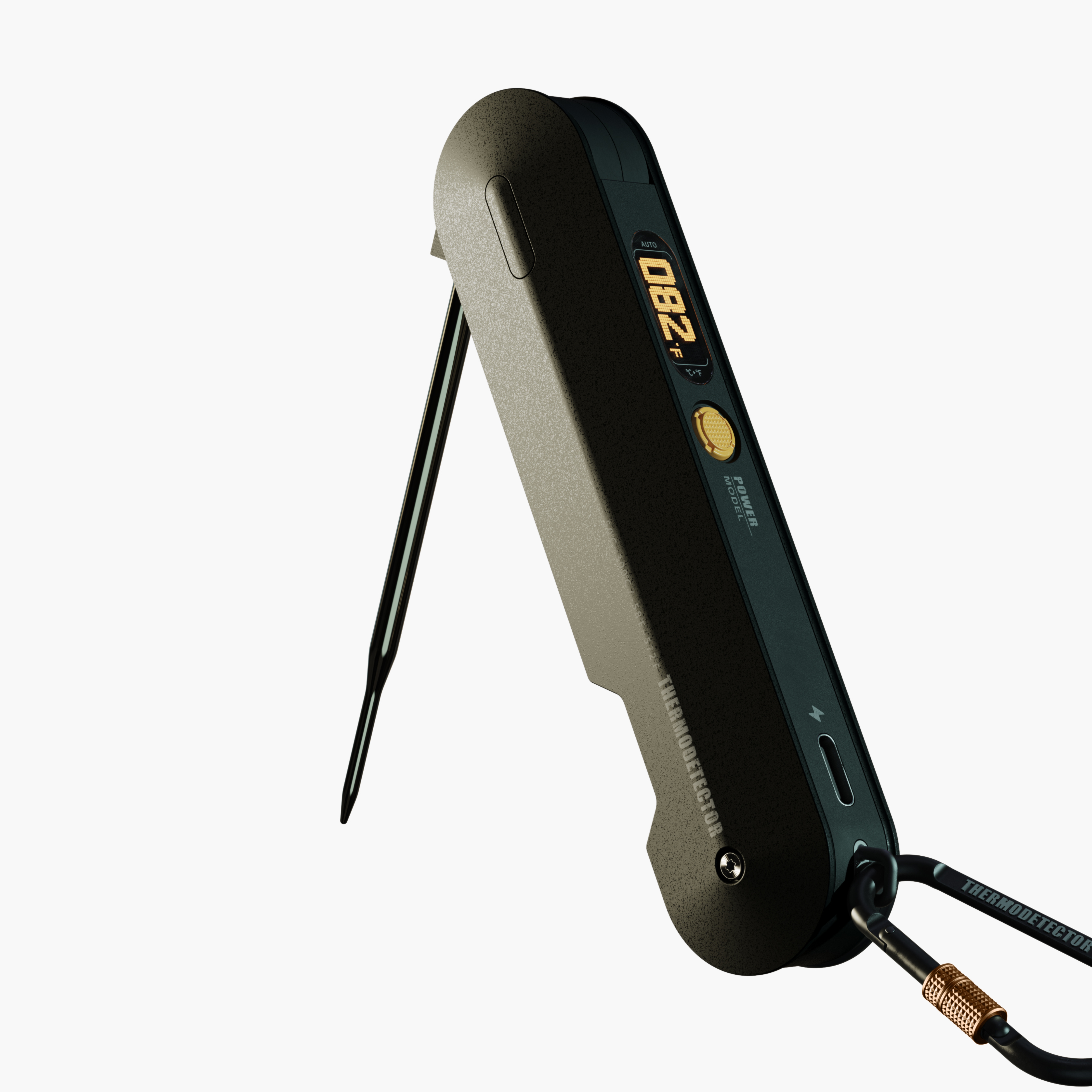 THORN，thermometer，food，Innovative design，Outdoor style，military style，product design，