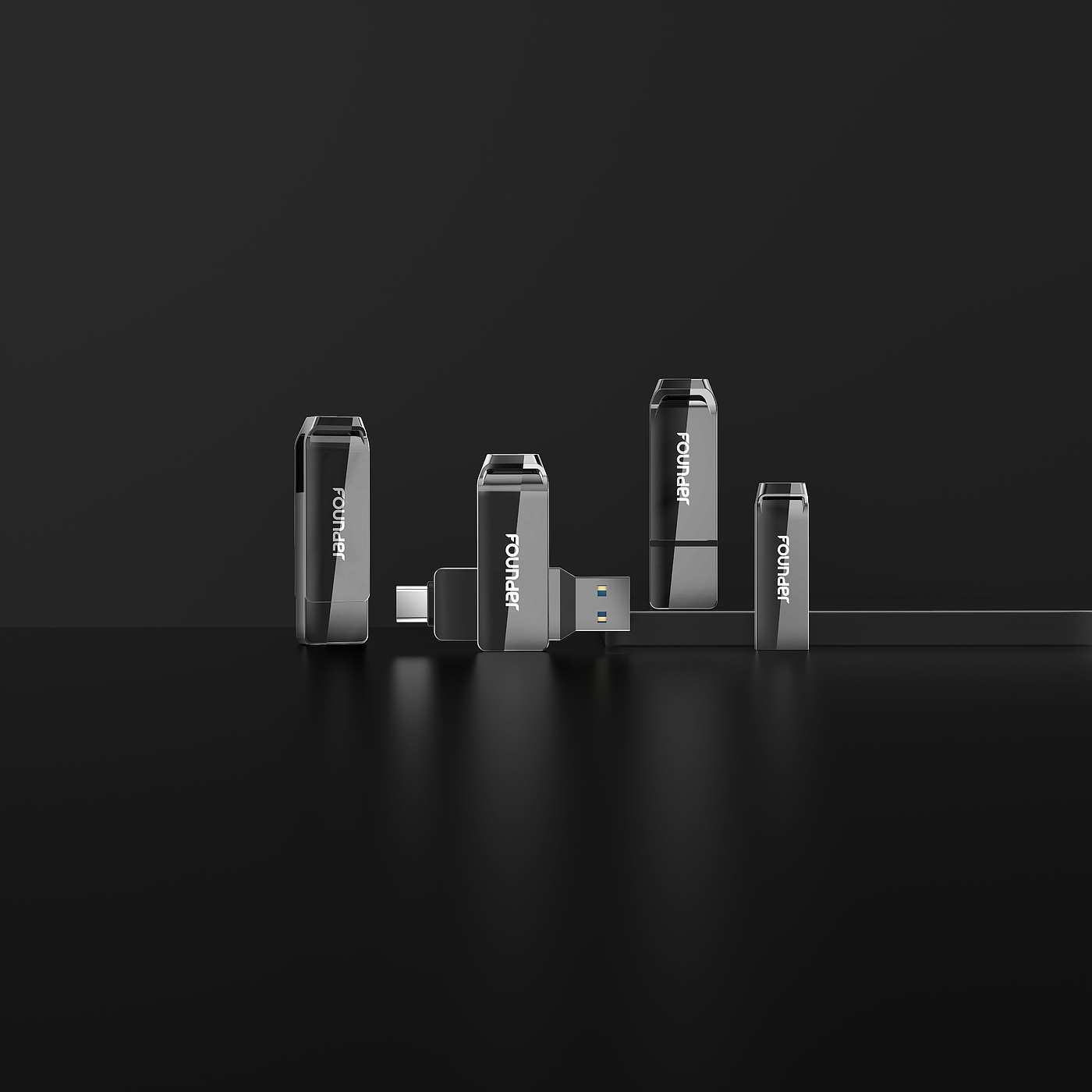 USB flash disk design，Electronic digital，
