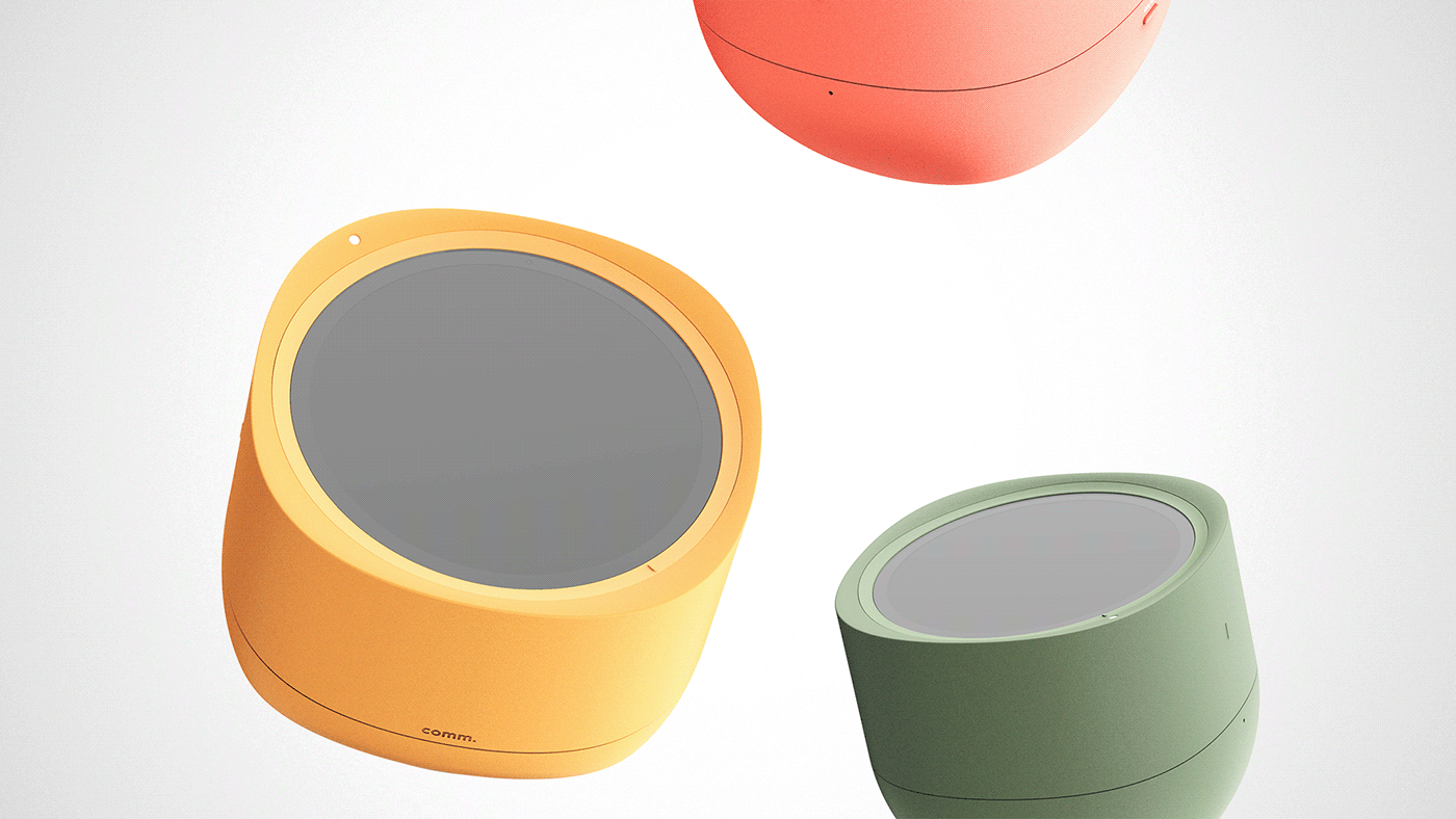 Communicator，Internet of things devices，Intelligent device，small office , home office，product design，C O M M，