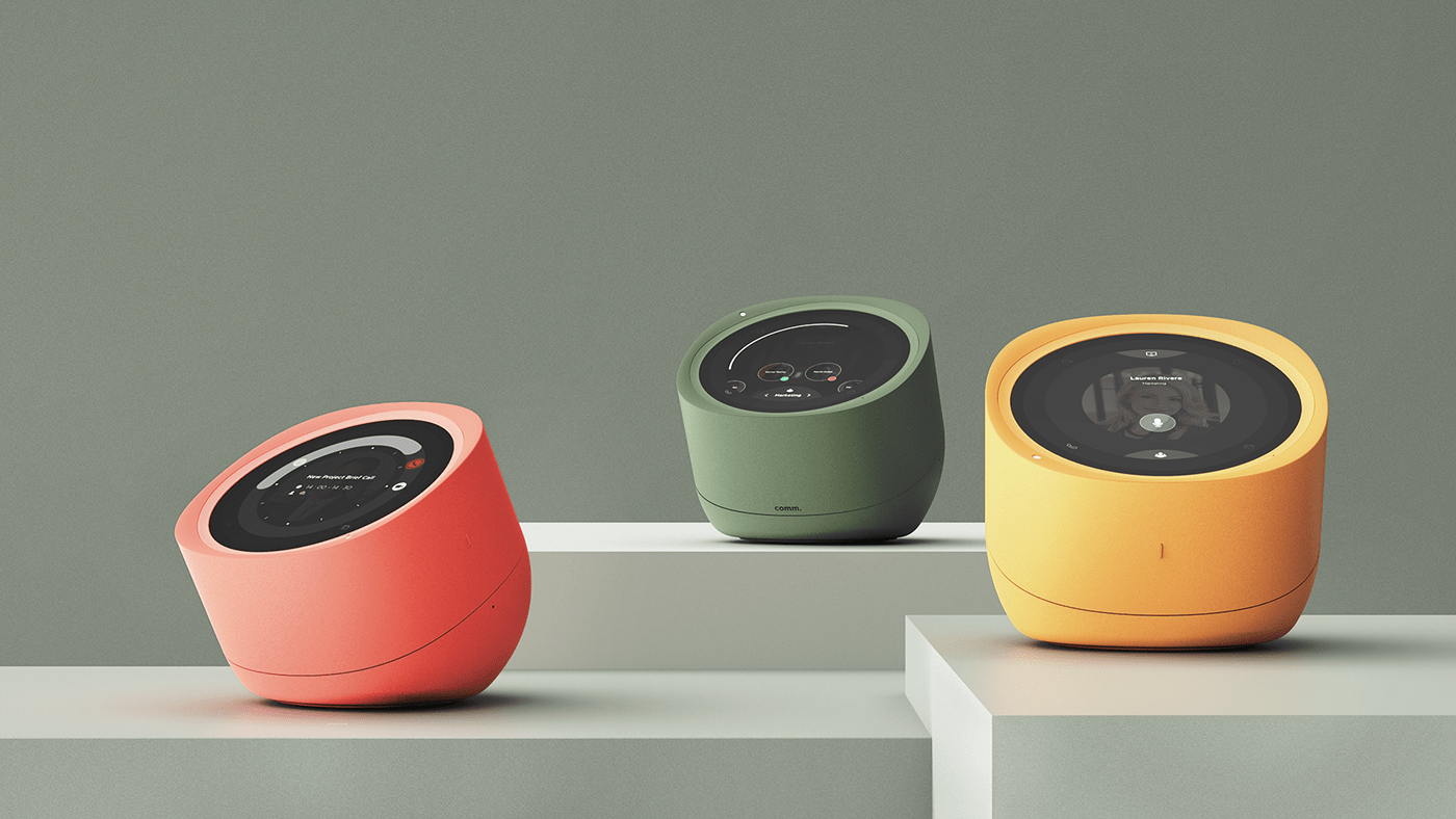 Communicator，Internet of things devices，Intelligent device，small office , home office，product design，C O M M，