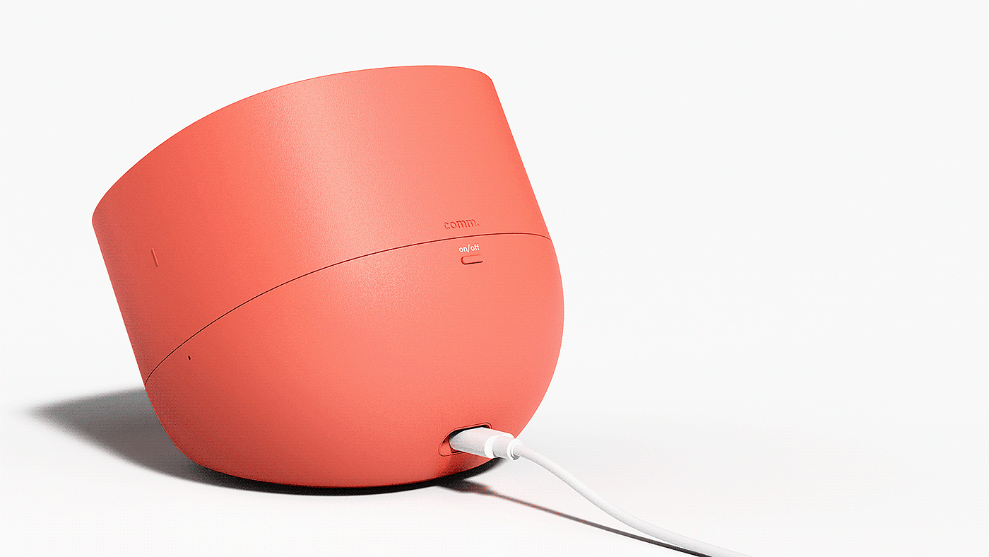 Communicator，Internet of things devices，Intelligent device，small office , home office，product design，C O M M，
