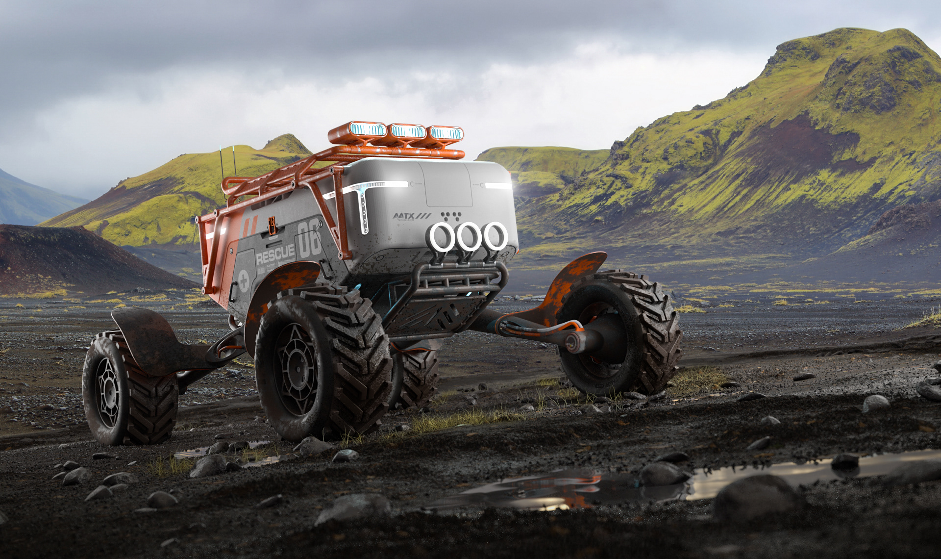 AATX，Support Vehicle，Rescue Vehicle，vehicle，