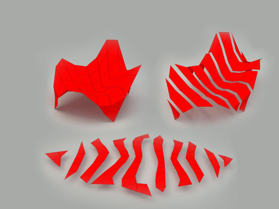 furniture，Home Furnishing，polygon，geometry，deck chair，