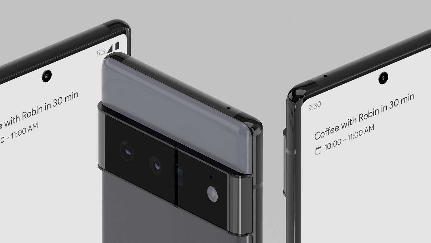 Google Pixel 6 Pro，Appearance design，Intelligent products，delicate，Cool，