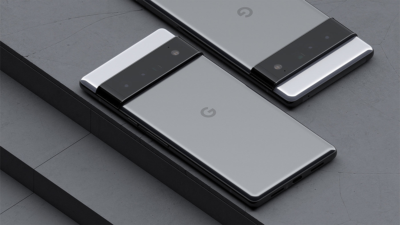 谷歌Pixel 6 Pro，外观设计，智能产品，精致，酷炫，