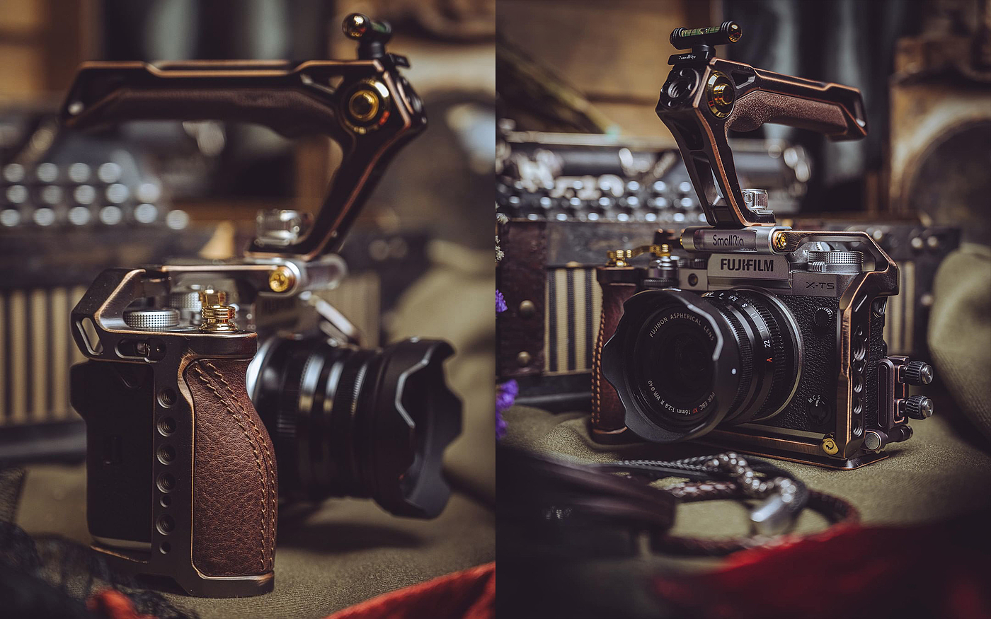 Rabbit Cage Camera，Retro，Fuji，808DESIGN，FUJIFILM X-T5，industrial design，