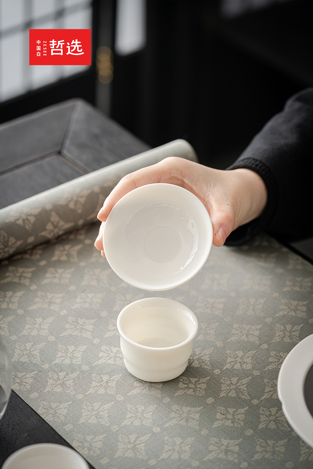 White porcelain，tea set，Kung Fu Tea，ceramics，Cover bowl，teapot，gift，