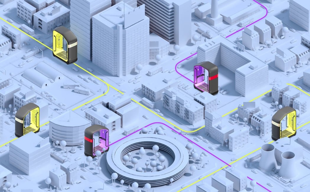 Intelligent products，Autopilot compartment，Technology products，communal facilities，