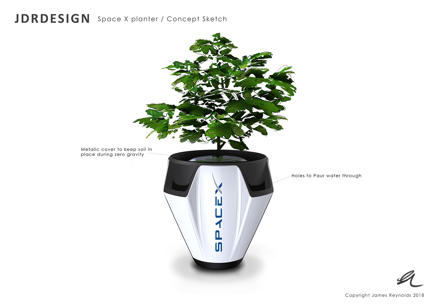 product design，plant，3d，Model，space，rocket，inspiration，