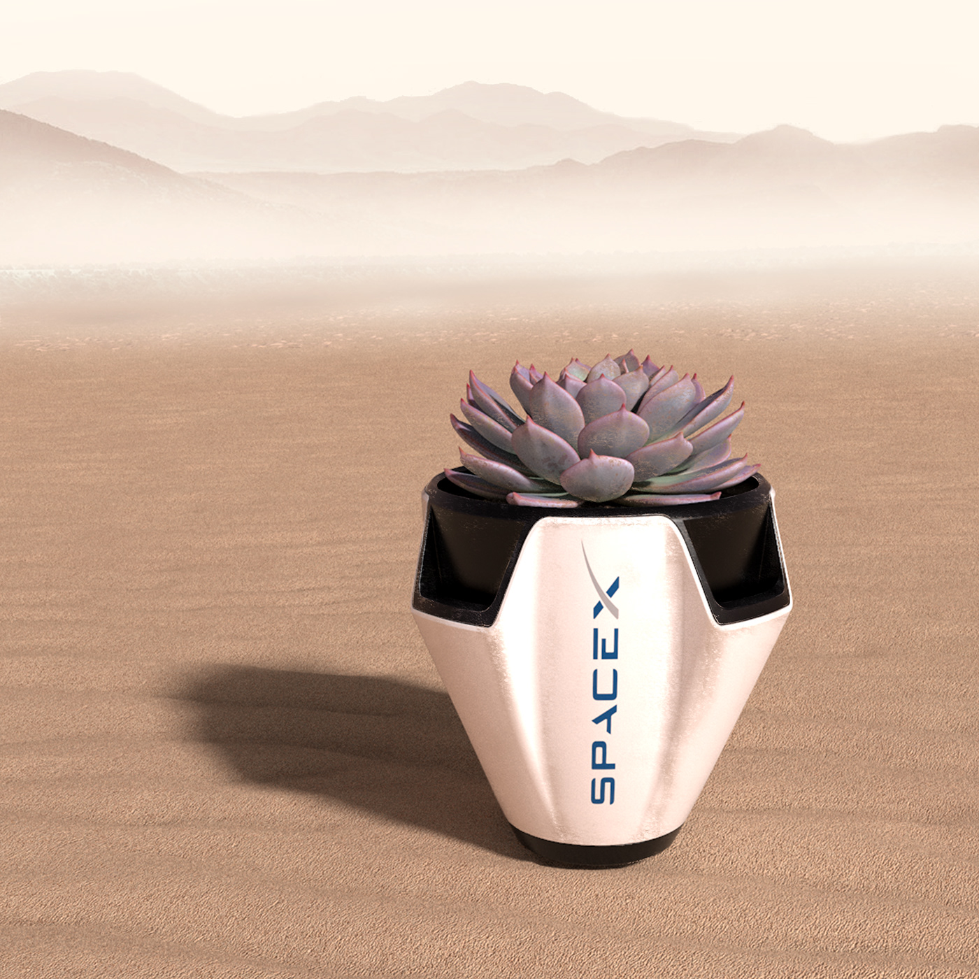 product design，plant，3d，Model，space，rocket，inspiration，