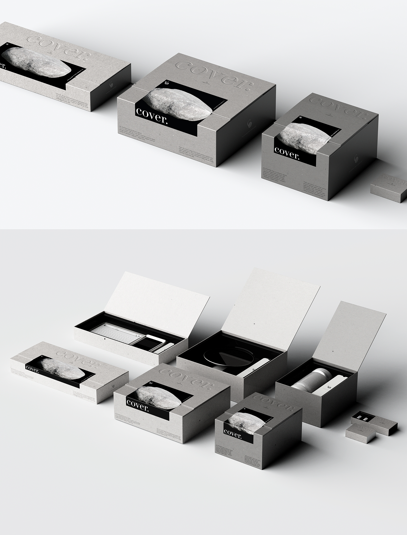 "cover"设计——照片和气味,视觉与听觉多感官结合起来勾起更丰富的