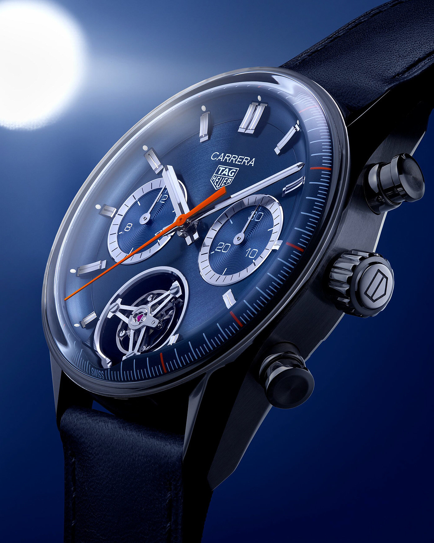Wristwatch，carrera ，Appearance design，delicate，product design，