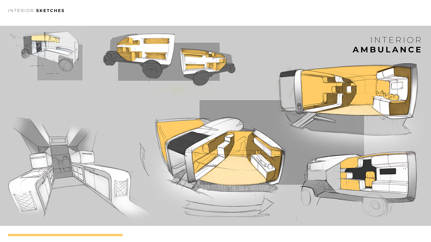 Benz，Rescue vehicle，Appearance design，shanty car，high-end，