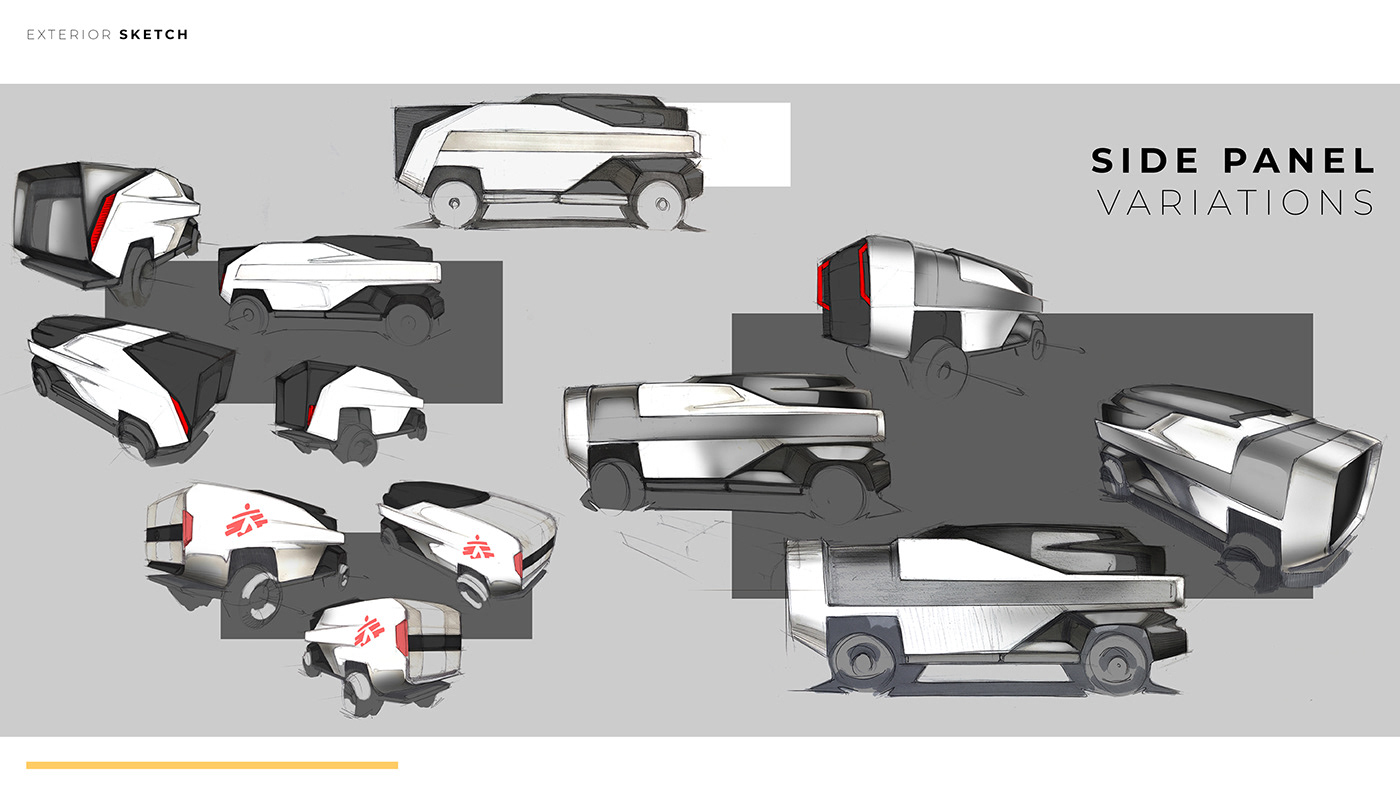 Benz，Rescue vehicle，Appearance design，shanty car，high-end，