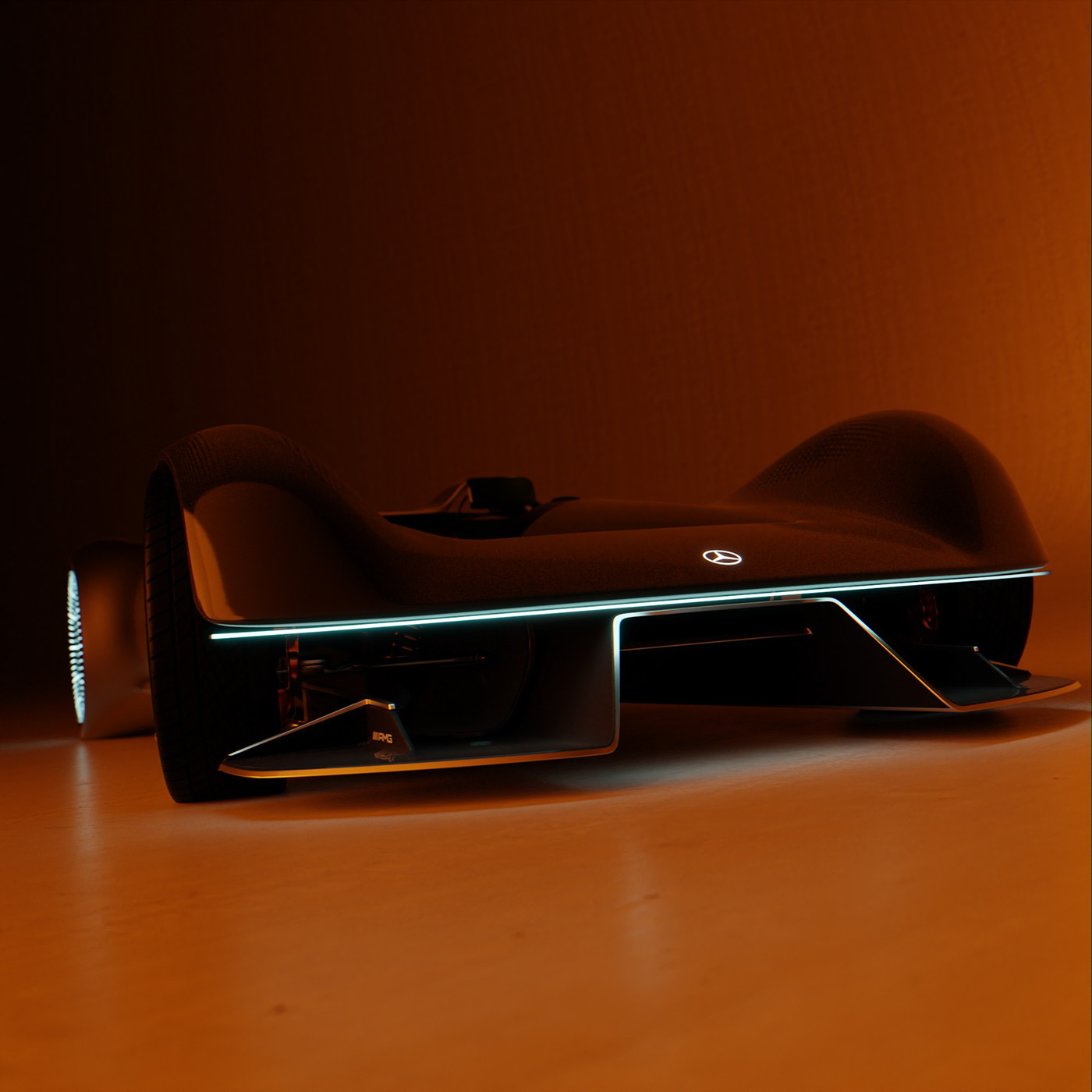 Benz，Sports car，Appearance design，Cool，future，concept，