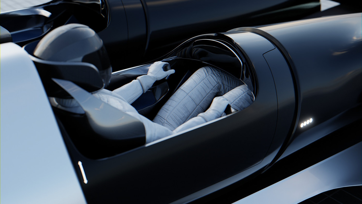 Benz，Sports car，Appearance design，Cool，future，concept，