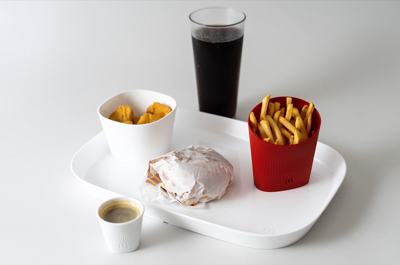product design，McDonald's，tableware，environment protection，delicate，